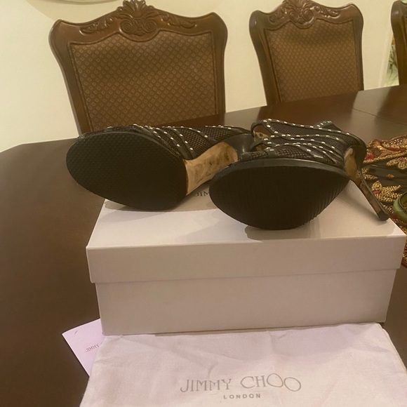 Authentic Jimmy Choo black shoes - Picture 8 of 14